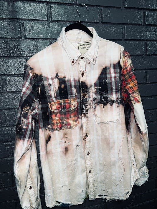 Overly bleached Flanel